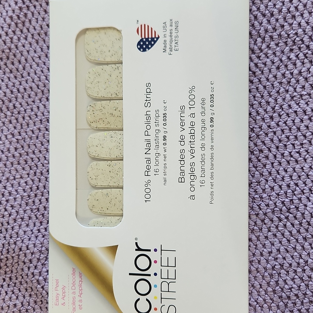 Color Street Glittersweet Clear Overlay